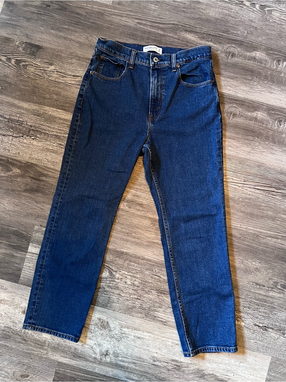 Abercrombie & Fitch Women’s the ankle straight ultra high rise 6s/28